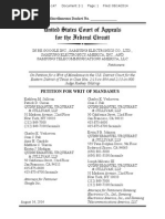 14-08-14 Google Petition for Writ of Mandamus (Rockstar Cases)