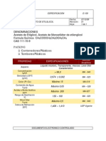 Especificacion Acetato de Etilglicol