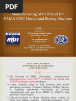 Tooling Modification of CNC - HBM