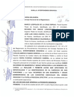 4 Fiscales Presentan Denuncia Contra Ramos Heredia