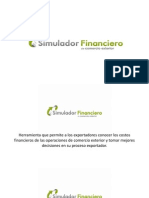 Presentacion Promperu Simulador Financiero