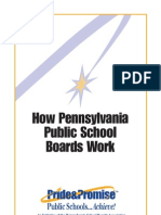 How Pennsylvania Public School Boards Work