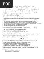 Download Tamilnadu Matriculation Board  x Tsd Model Question Paper  by Chad Peters SN23713059 doc pdf