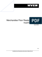 Merchandise Floor Ready Standards - Supplier Information