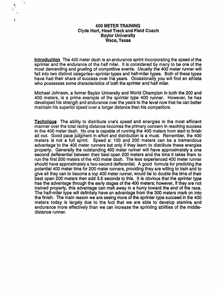 Track and Field Training | PDF | Foreign Language Studies