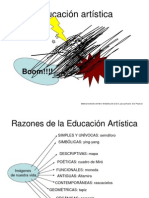 Razones de La Educacin Artstica