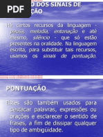 Emprego dos Sinais de Pontuação