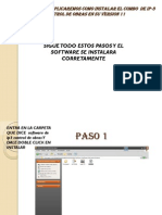 Pasos de Instalacion Correcta Ip3 PDF