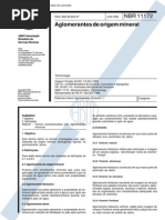 Nbr 11172 Tb 371 - Aglomerantes de Origem Mineral