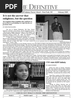 The Definitive Student Newspaper February 09 Cable Television Barack Obama