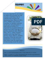 Prenatal Poster Influencing Development