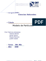 I modelo de particulas 2008