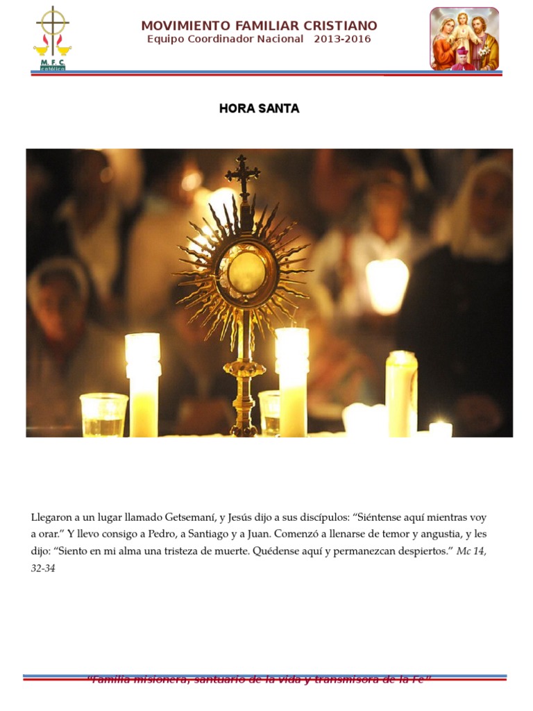 Hora Santa PDF