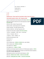 Aide Memoire for ON3 Amateur-Radio Theory Exam at ON5UB BXE - Guide by ON3RT