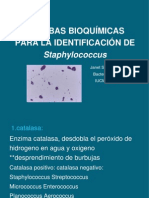 78 Pruebas Bioquímicas para La Identificación de Staphylococcu