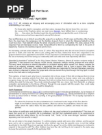 The Sovereignty of God part 07