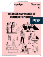 The Theory & Practice of Community Politics