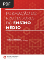 Formação de Professores Do Ensino Médio - Caderno 4