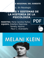 Teorias Melanie Klein