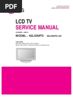 LG 42LG50FD Service Manual