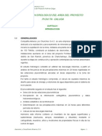 Estudio Hidrologico (Proyecto) PDF