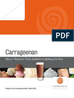 Carrageenan: How A "Natural" Food Additive Is Making Us Sick