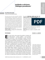 Cidadania, Identidade e Ativismo Gay e Lésbico_Diálogos Paradoxais