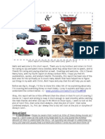 Short study/Report on disney Cars1