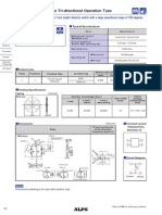 Low-Profile Tri-Directional Operation Type