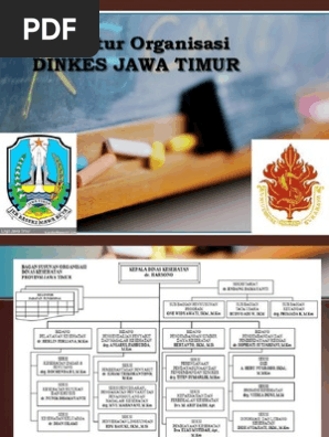 Struktur Organisasi Dinkes Jawa Timur