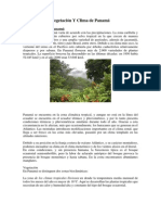 Vegetación Y Clima de Panamá