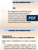 2. Cadena de Suministros