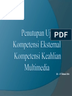 Penutupan Uji Kompetensi Eksternal