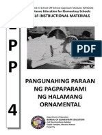 EPP 4 MISOSA - Pangunahing Paraan NG Pagpaparami NG Halamang Ornamental