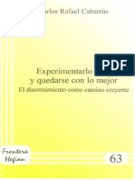 Experimentarlo Todo y Quedarse Con Lo Mejor PDF