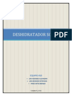 Deshidratador Solar