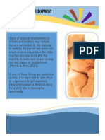 Infancy To Toddlerhood Poster Atypical Development