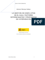 Apantoja Gestion de Conflictos en El Aula