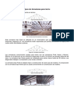 Tipos de Armaduras para Techo