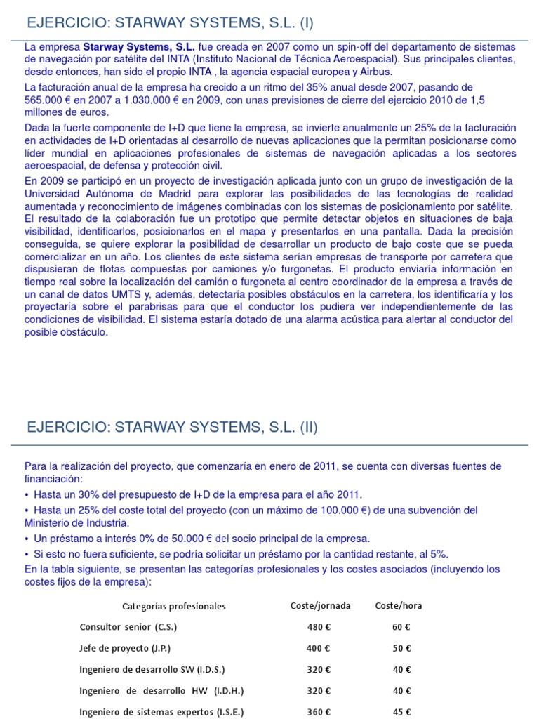 Starway Systems Ejercicio I Pdf Interfaces Graficas De Usuario Software