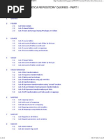 Informatica Repository Queries - Part I