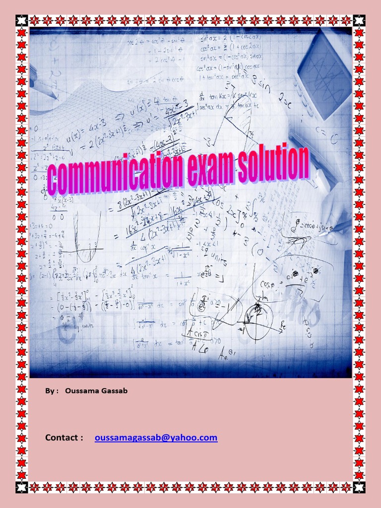 Principle Communication Solved Problems | PDF | Amplitude ...