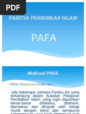 Perkara Asas Fardhu Ain Pdf