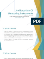 Instrument Location Selection Standards