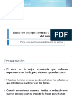 Taller de Codependencia y Sanación Del Niño Interior