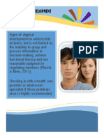 Adolescence Poster Atypical Development