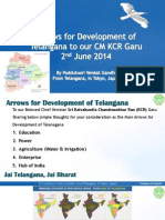 Arrows For Development of Telangana