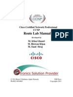CCNP Route Manual