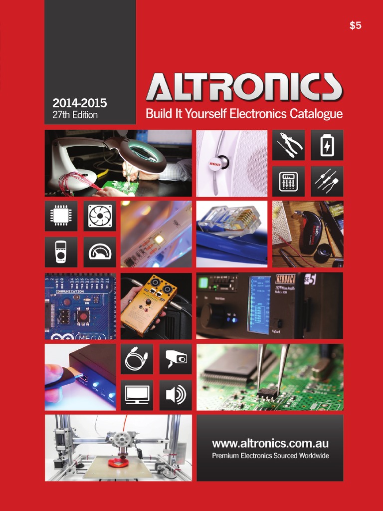 Altronics 2014-15 Build It Yourself Electronics Catalogue PDF Hdmi Amplifier photo
