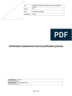 PECB-780 Certification Maintenance and Re-Certification Process 2.4